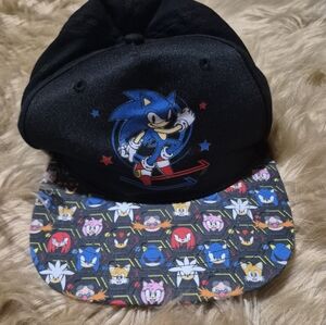 Sonic the Hedgehog Kids Flat Brim Snapback Tails, Amy, Knuckles